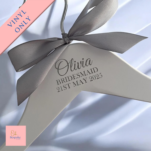 Wedding Hanger Vinyl Only