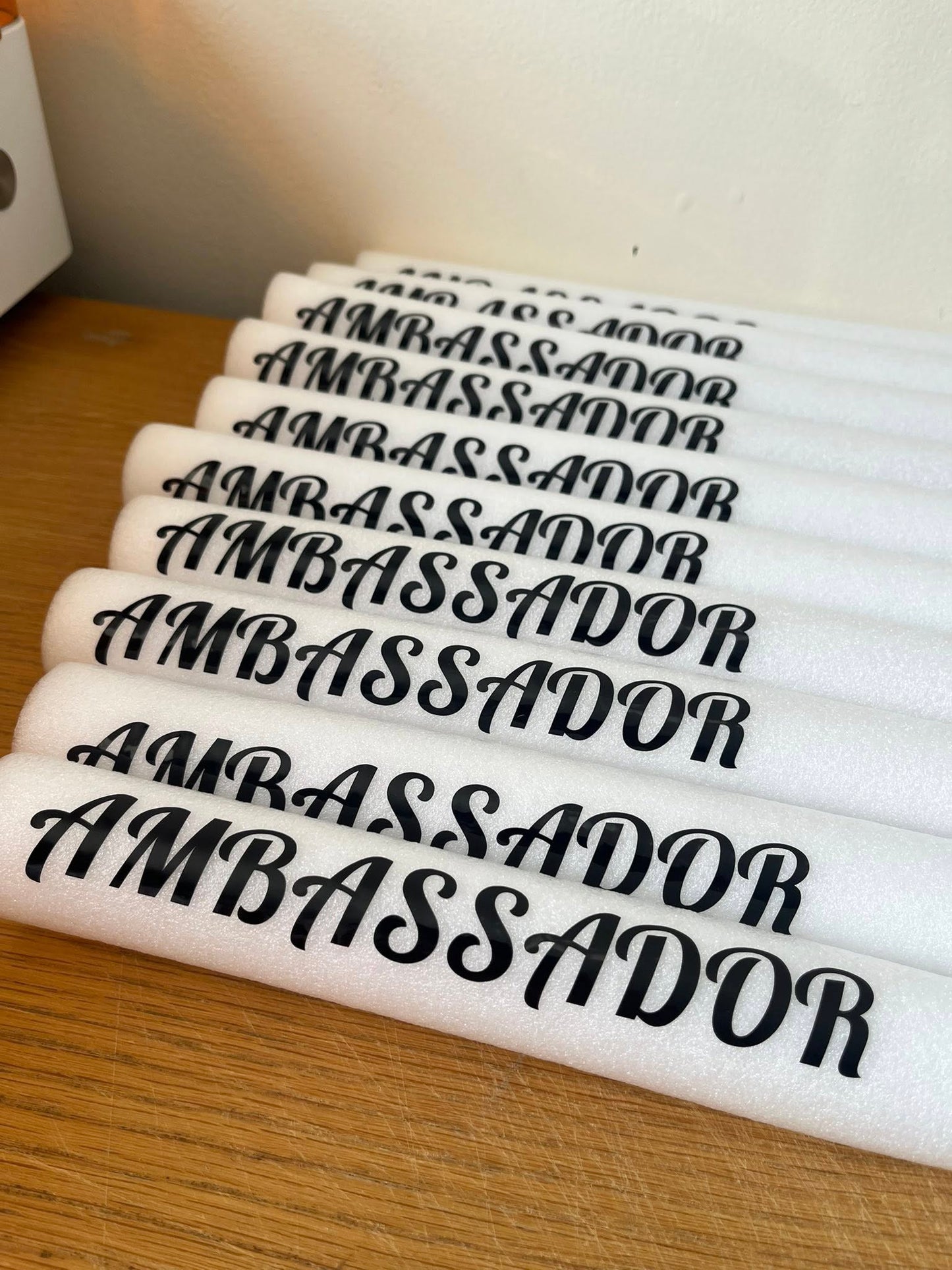 Personalised Corporate/Business Foam Glow Sticks