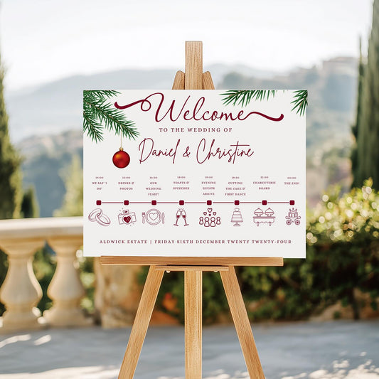 Wedding Signage Printed on Foam Board