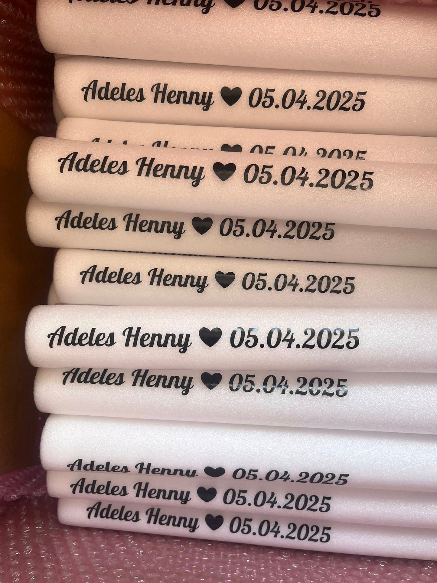 Personalised Glow Stick Vinyl Only
