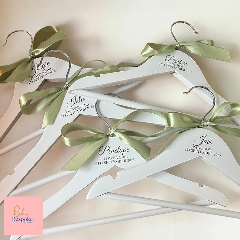 Personalised Wooden Hangers