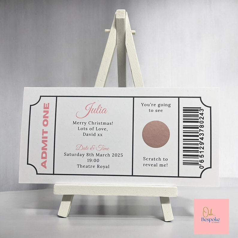 Scratch Reveal Surprise Gift Ticket