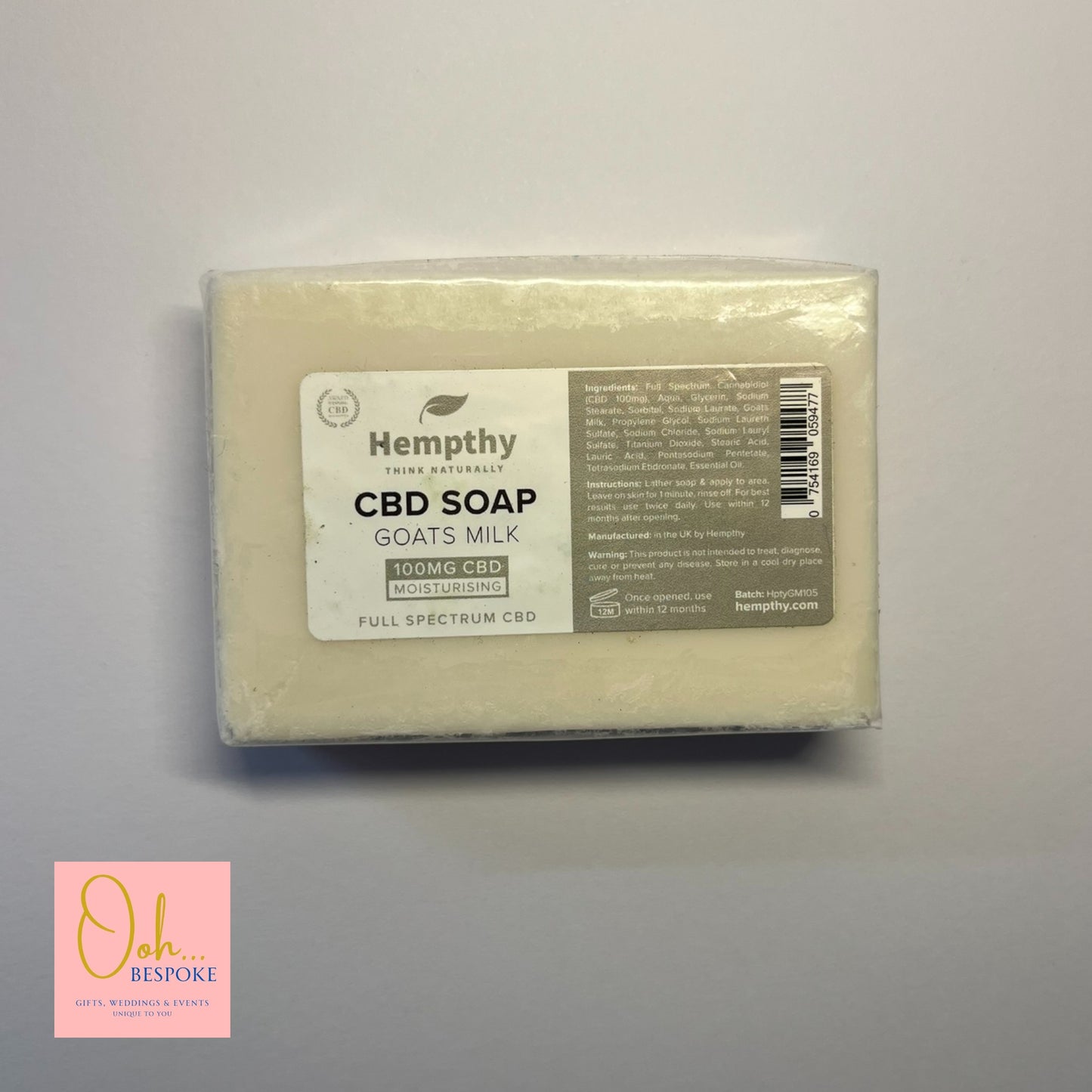 CBD Soap made with Goats Milk