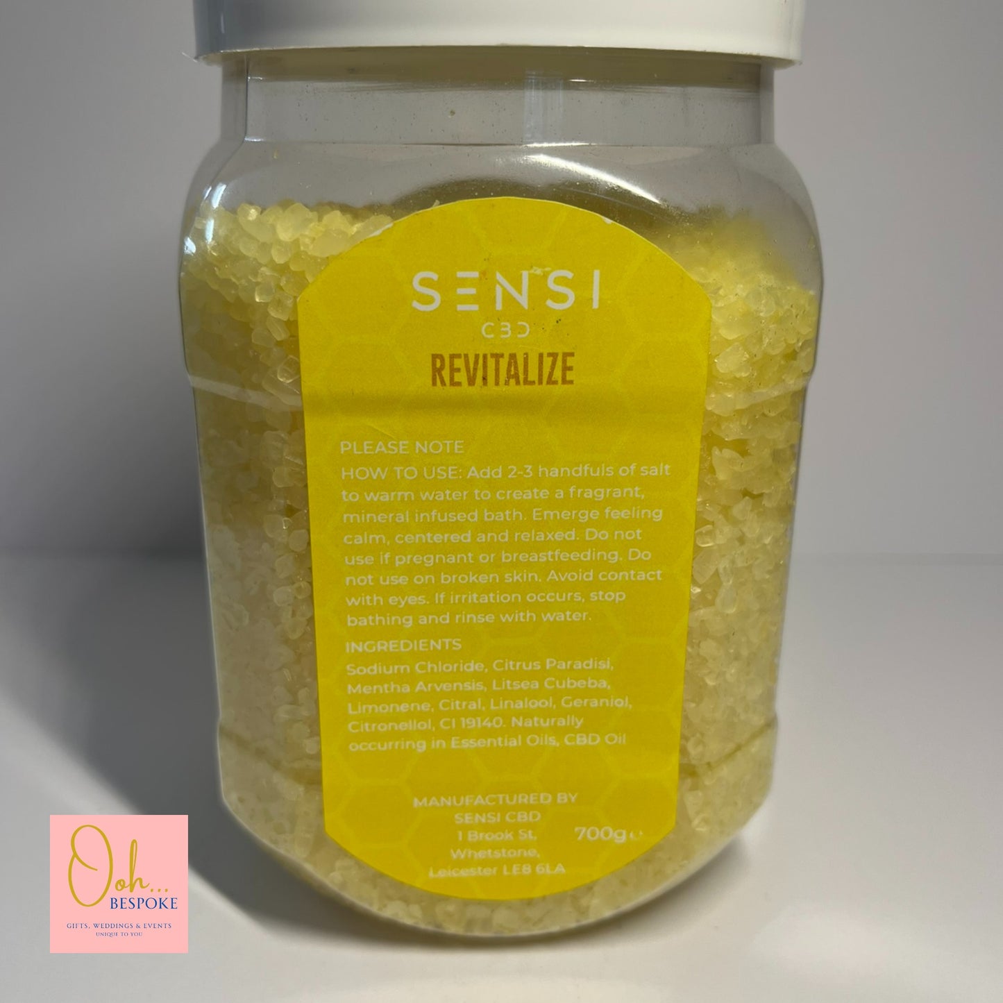 CBD Infused Bath Salts