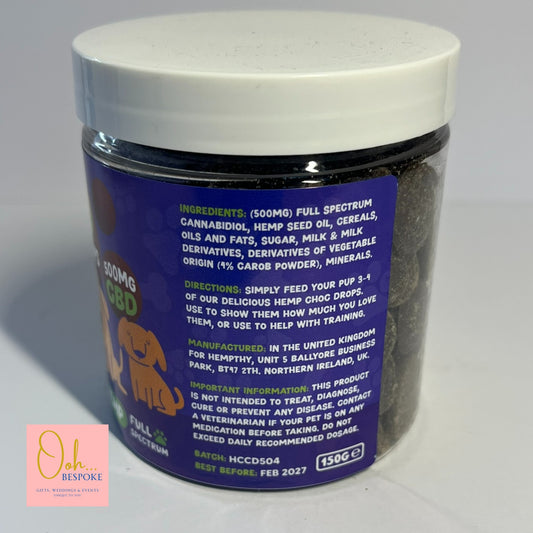 CBD Chocolate Drops for Dogs