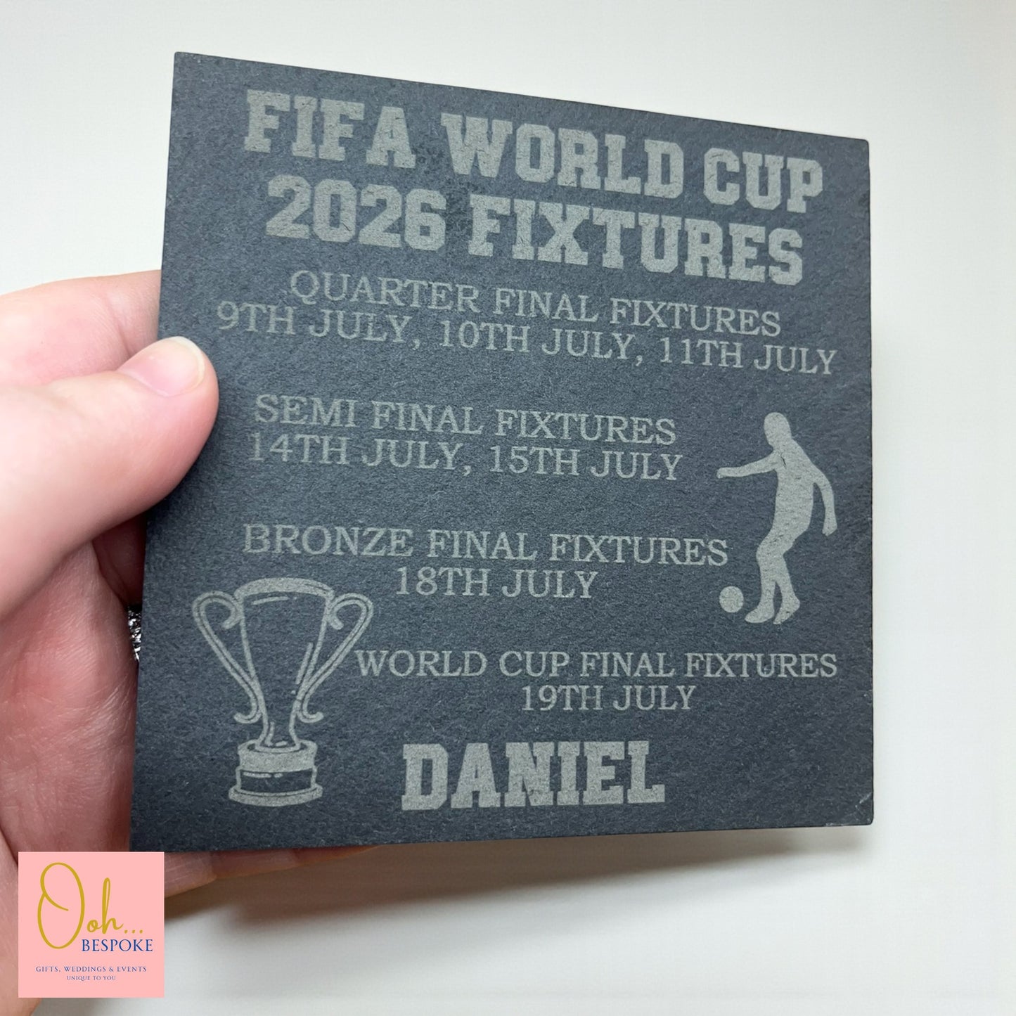 FIFA 2026 World Cup Fixture Coaster