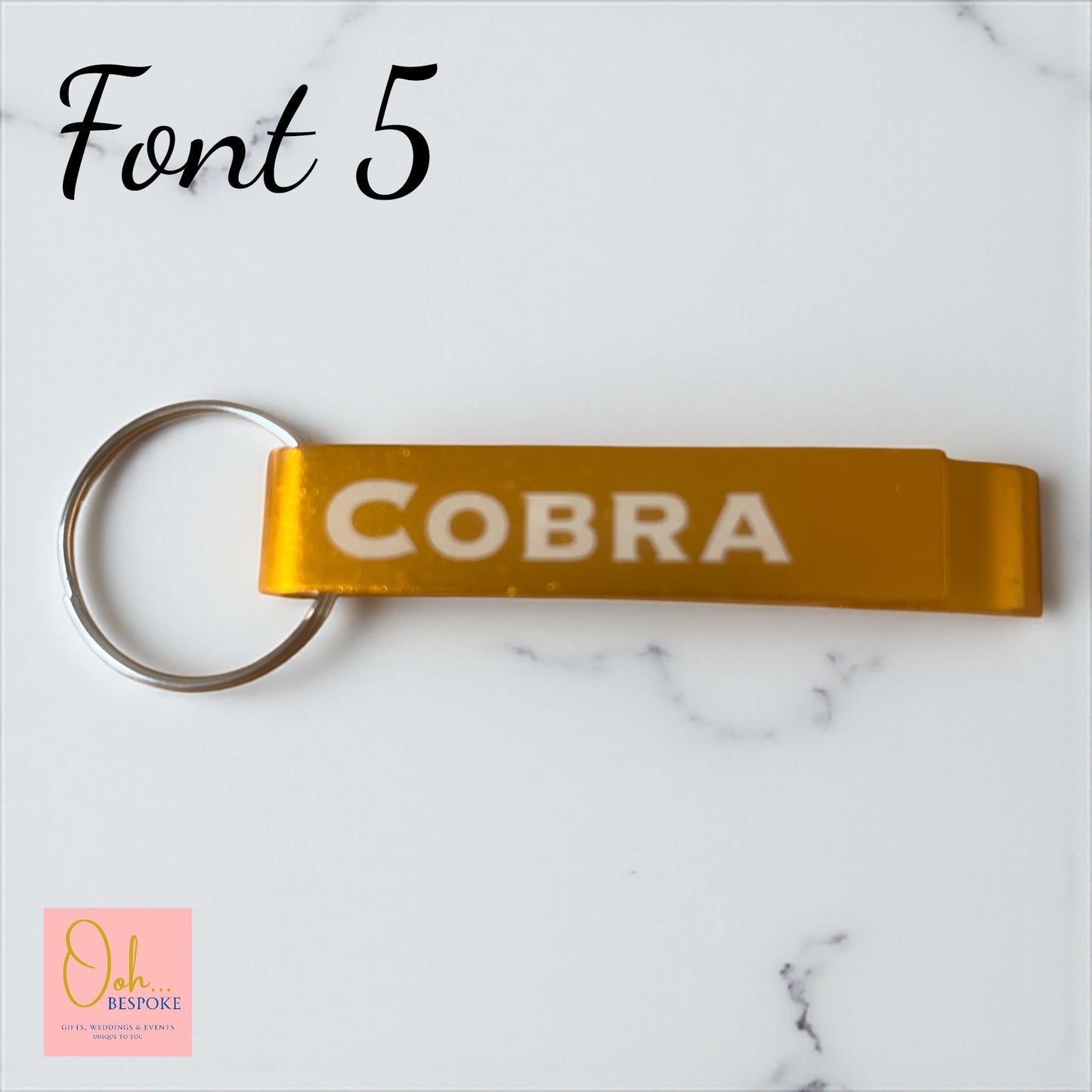 Personalised Key Ring Bottle Openers