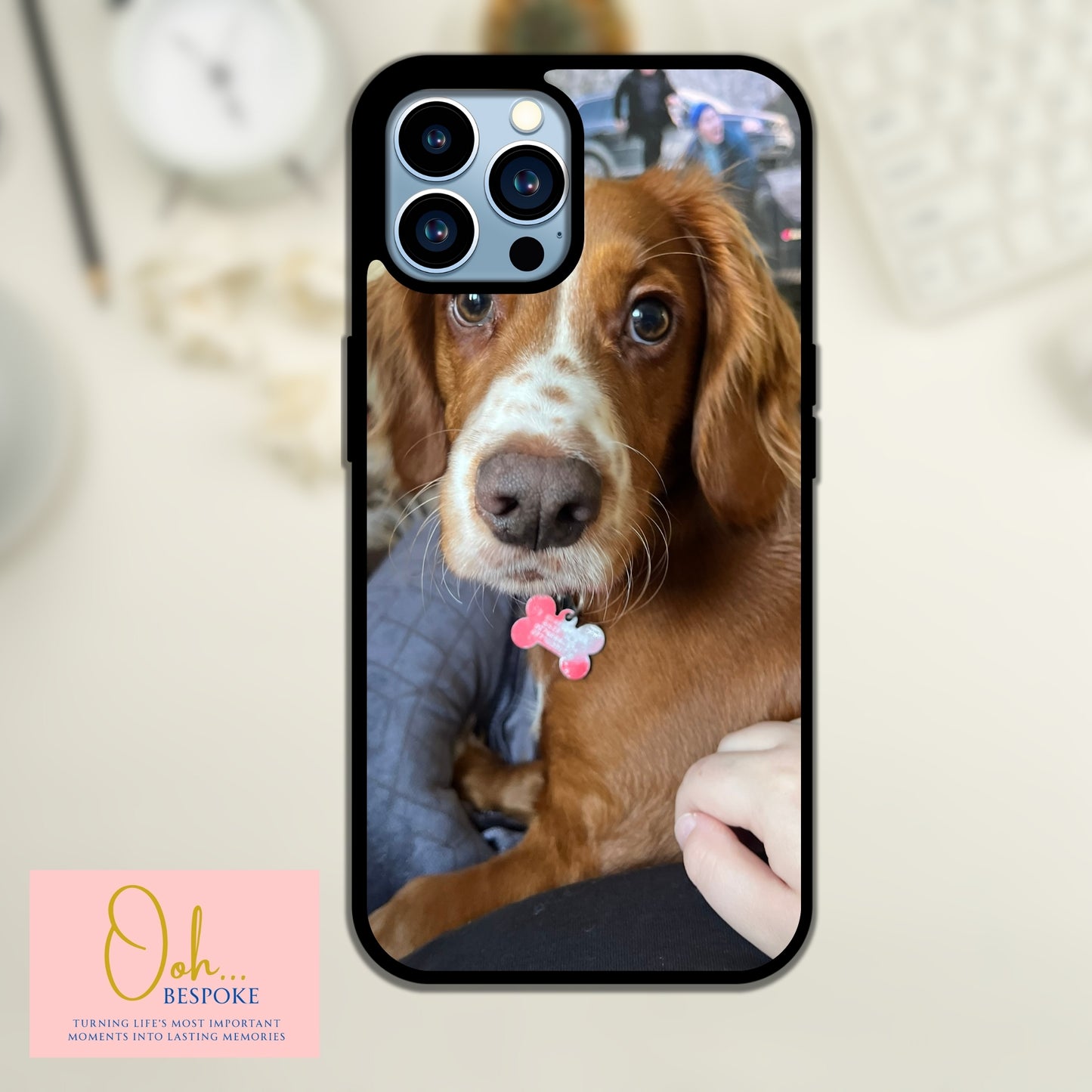 Personalised Photo Phone Case – Custom Metal Print Design