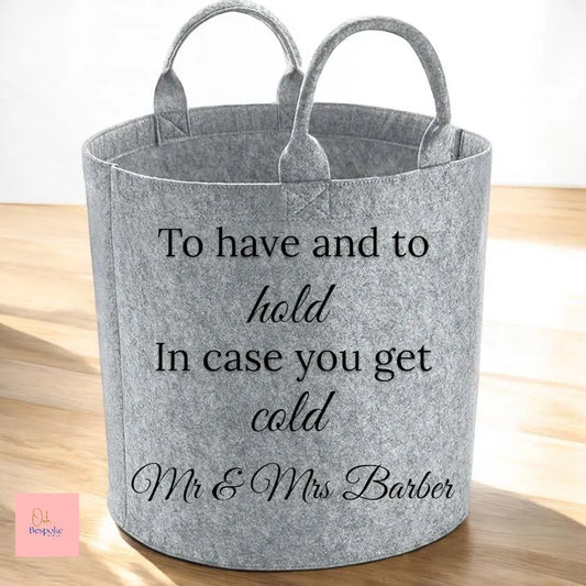 Wedding Blanket Trug