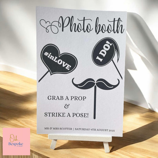 Printed Wedding Signage