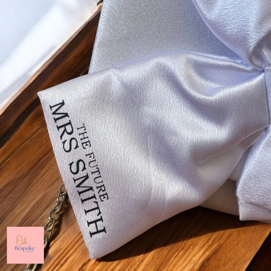 Bow & Pearl Style Bridal Bag