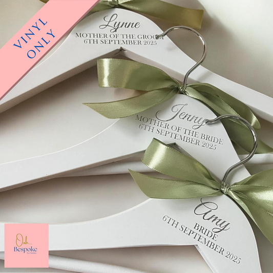 Wedding Hanger Vinyl Only