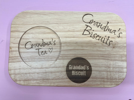 Personalised Snack & Drink Plate