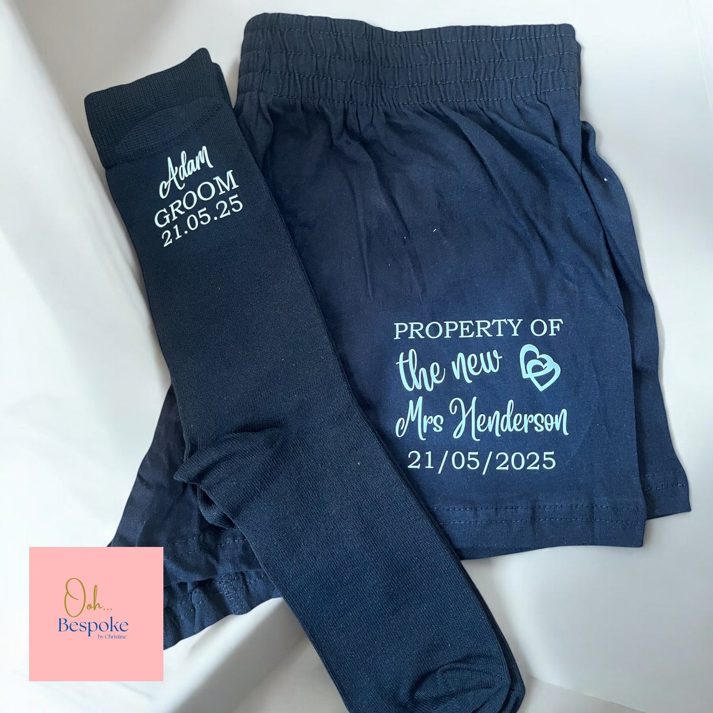 Personalised Groom Socks & Boxers - Groom Gift