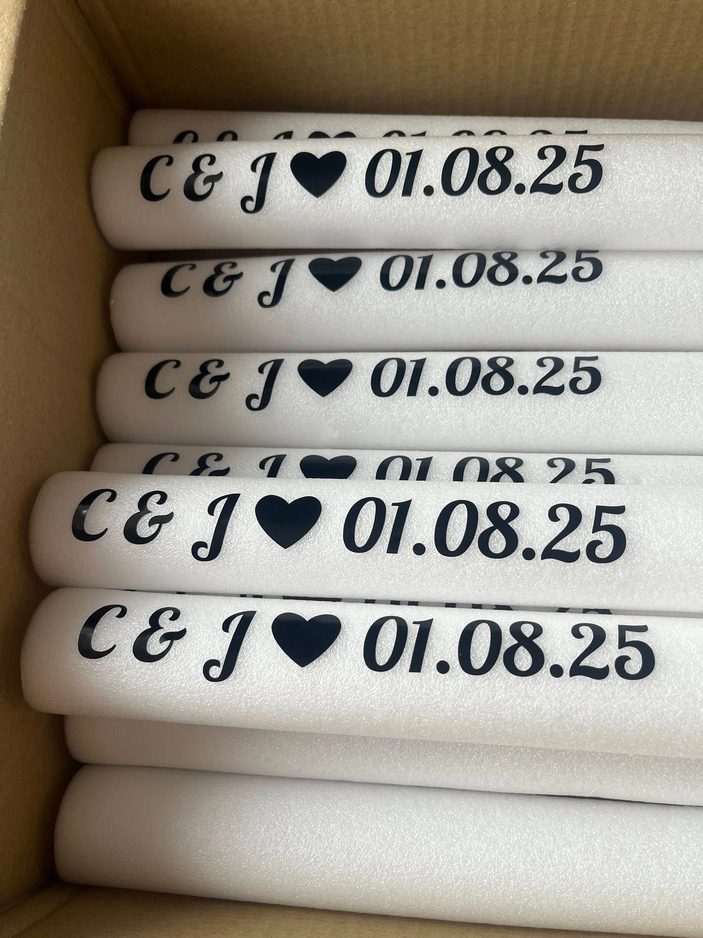 Personalised Glow Stick Vinyl Only
