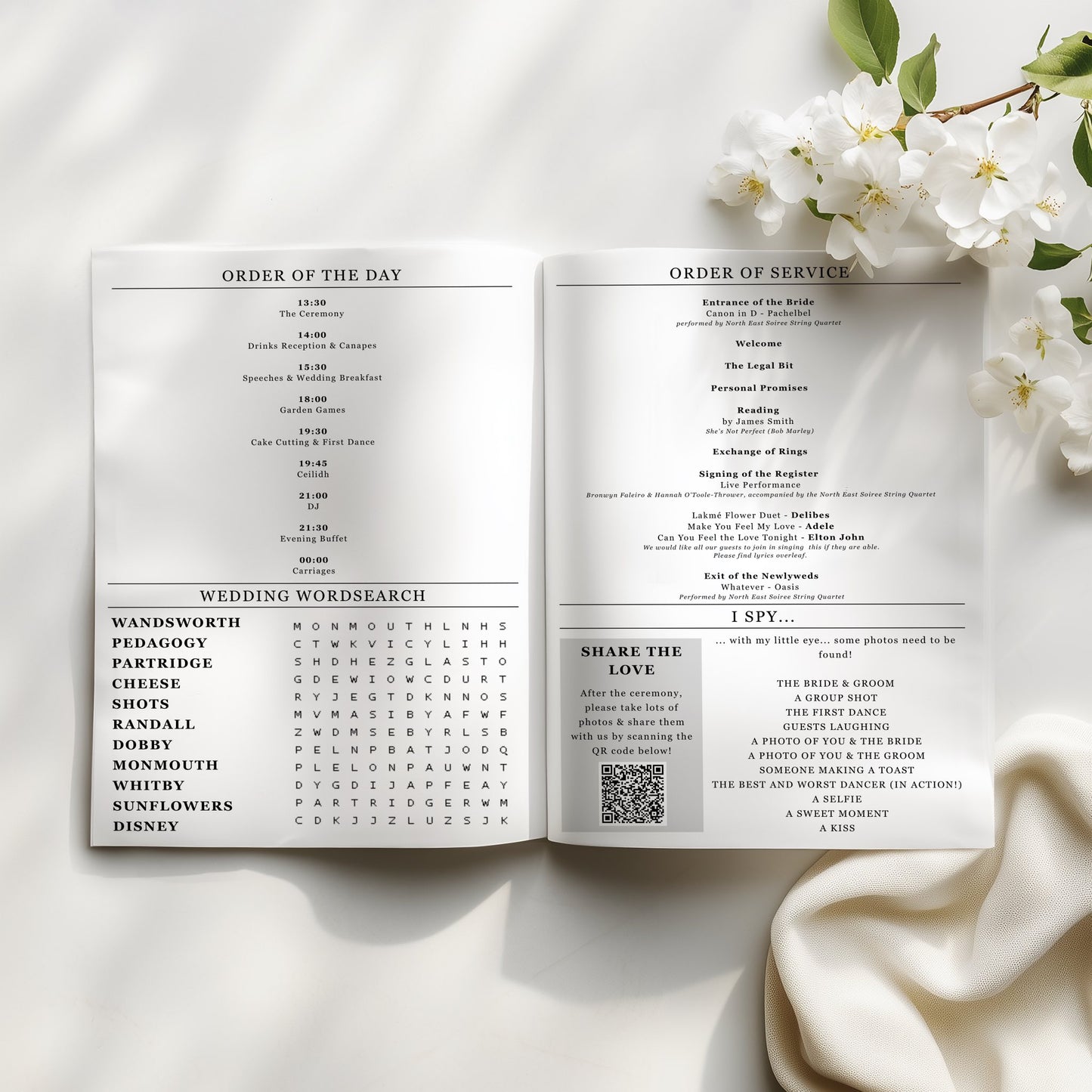 Print Your Own - Wedding Newspapers