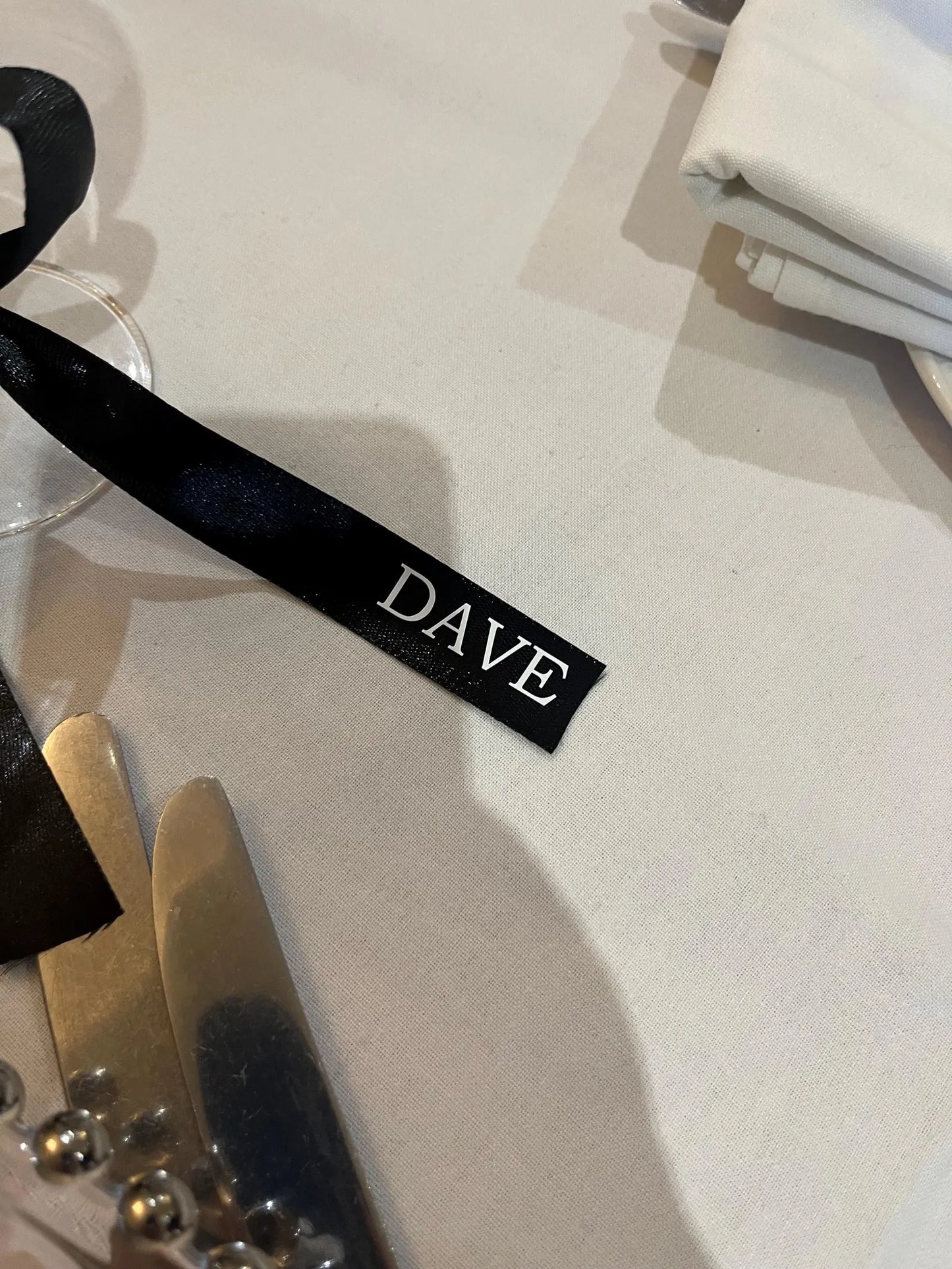 2025 Trend - Personalised Wedding Ribbons