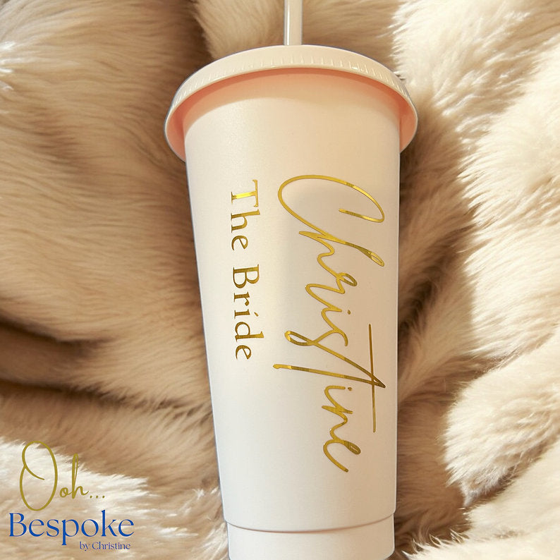 24oz Personalised Reusable Cold Cups
