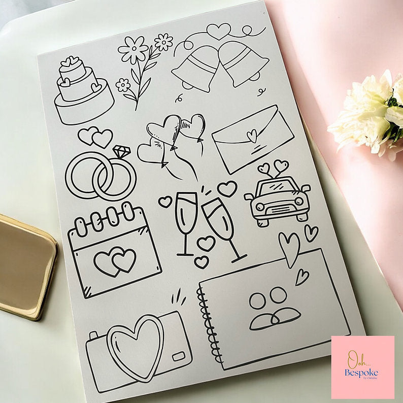 Personalised Children's Wedding Activity Packs