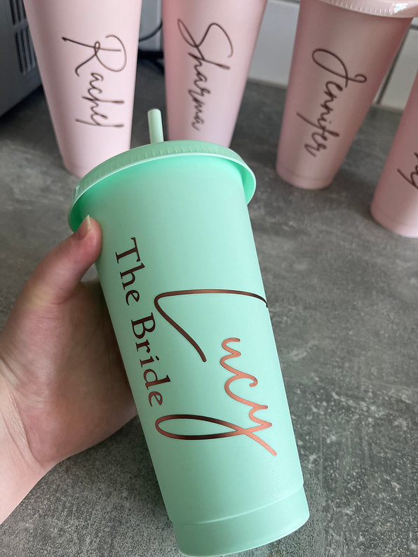24oz Personalised Reusable Cold Cups