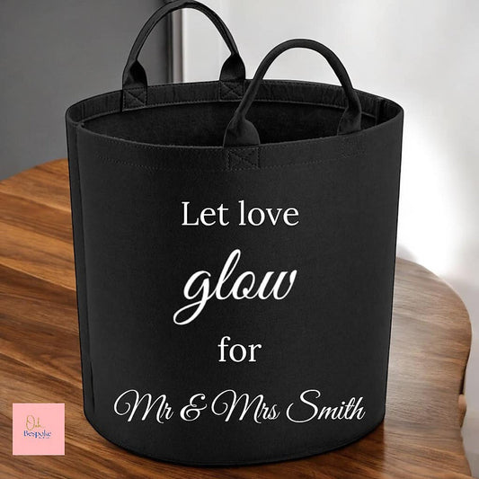 Personalised Foam Glow Stick Trugs & Baskets