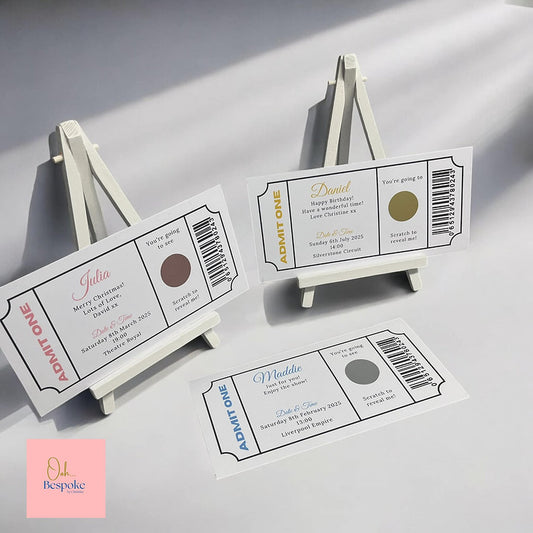 Scratch Reveal Surprise Gift Ticket