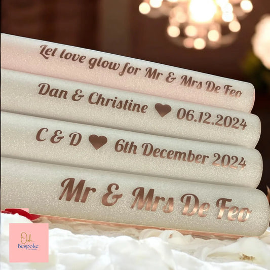 Personalised Glow Stick Vinyl Only