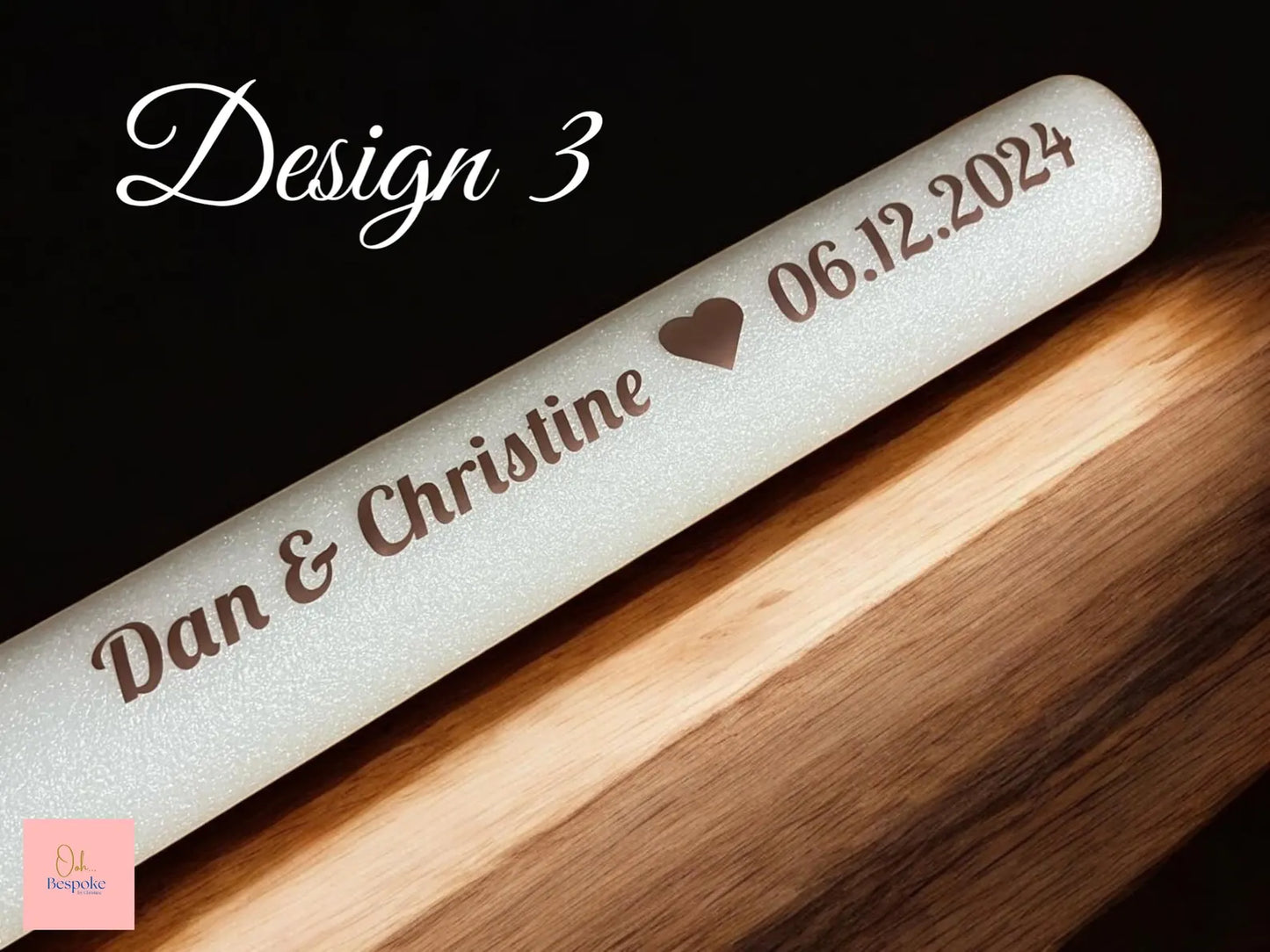 Personalised Wedding Glow Sticks