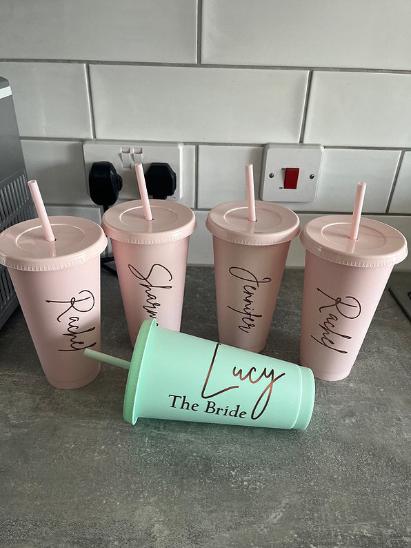 24oz Personalised Reusable Cold Cups