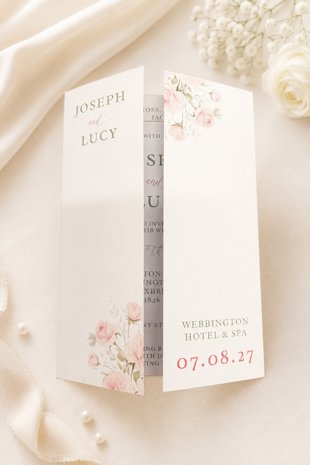 Gatefold Style Invitations