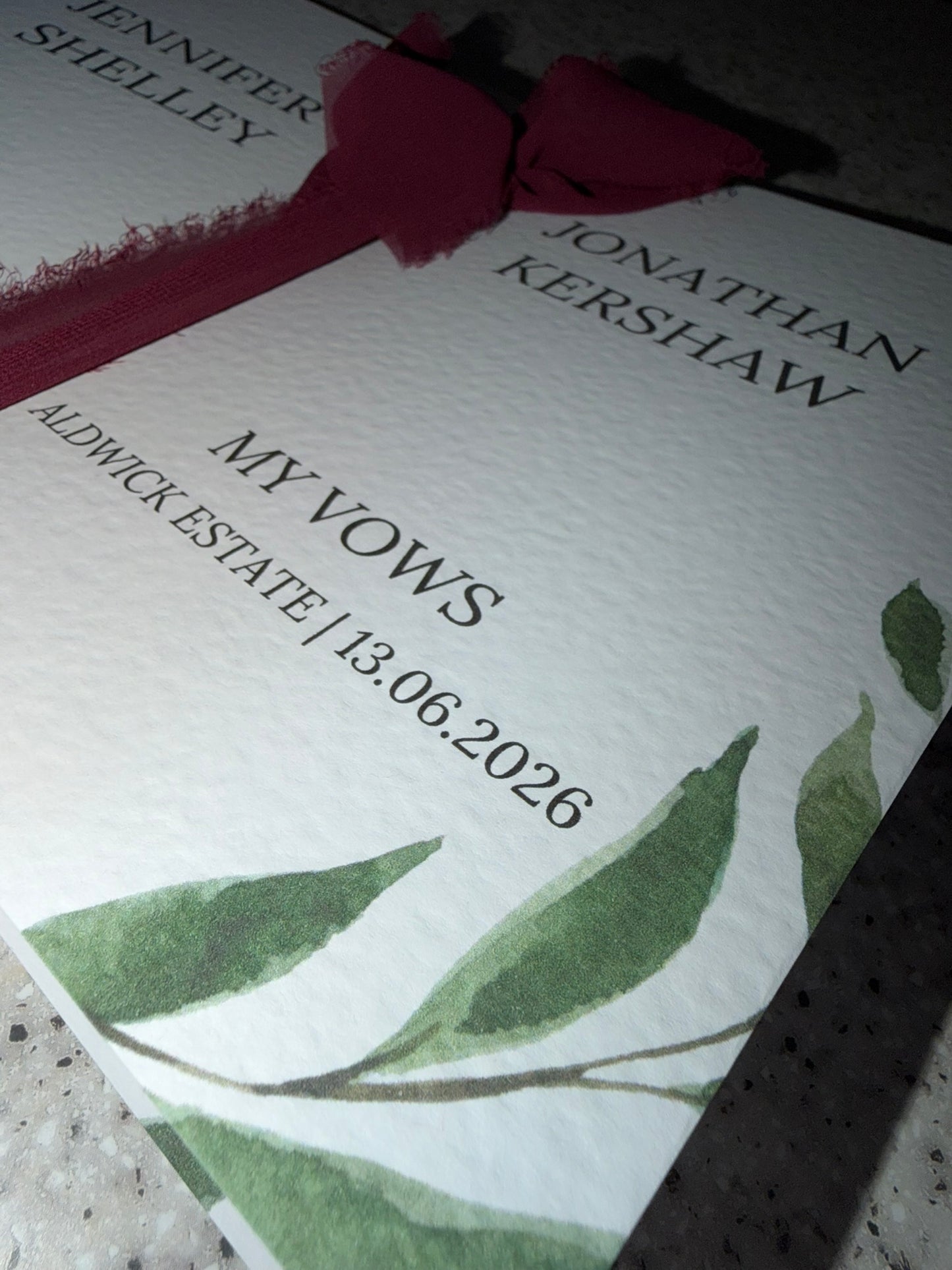 Wedding Vow & Speech Books