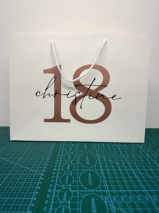 Personalised Gift Bags - Any Occasion