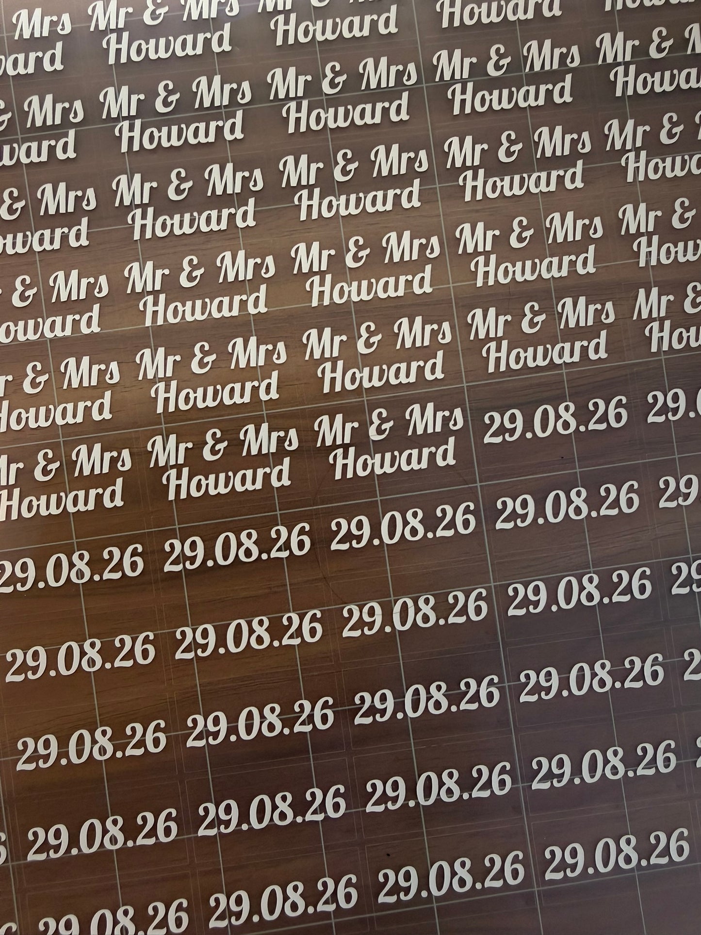 Personalised Wedding Sunglasses