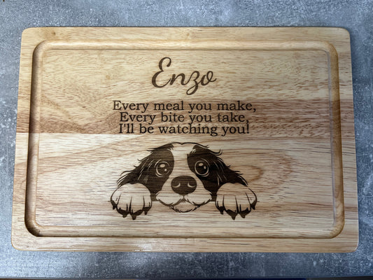 Personalised Pet Chopping Board