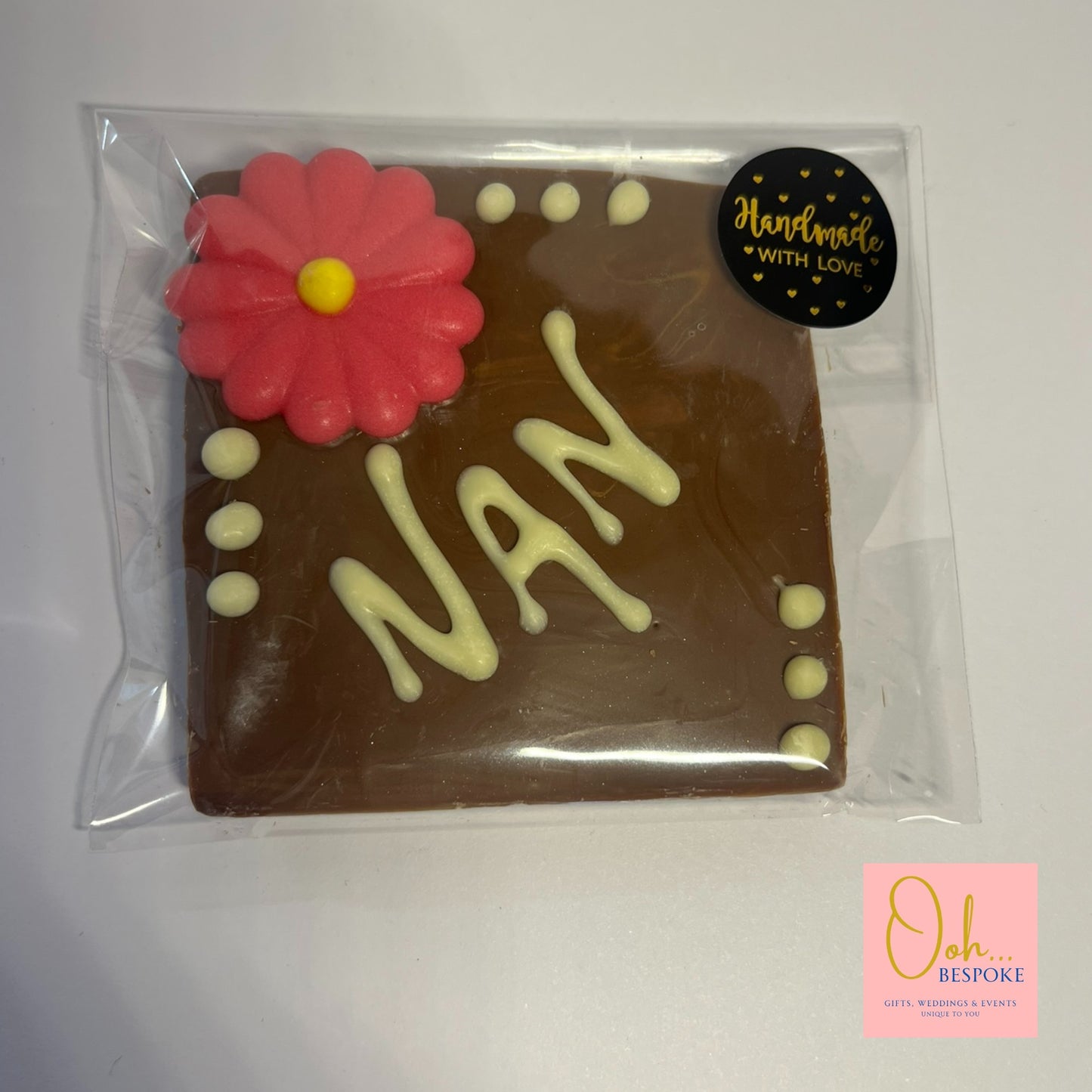 Personalised Name Chocolate Square Bars