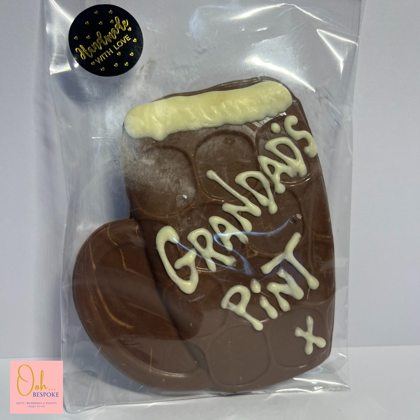 Personalised Chocolate Pint Bar