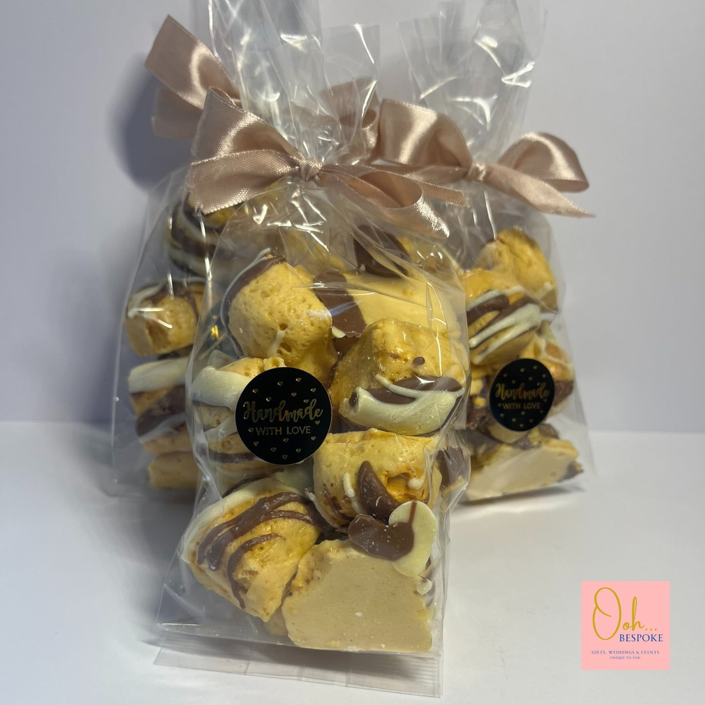 Splattered Honeycomb Bags