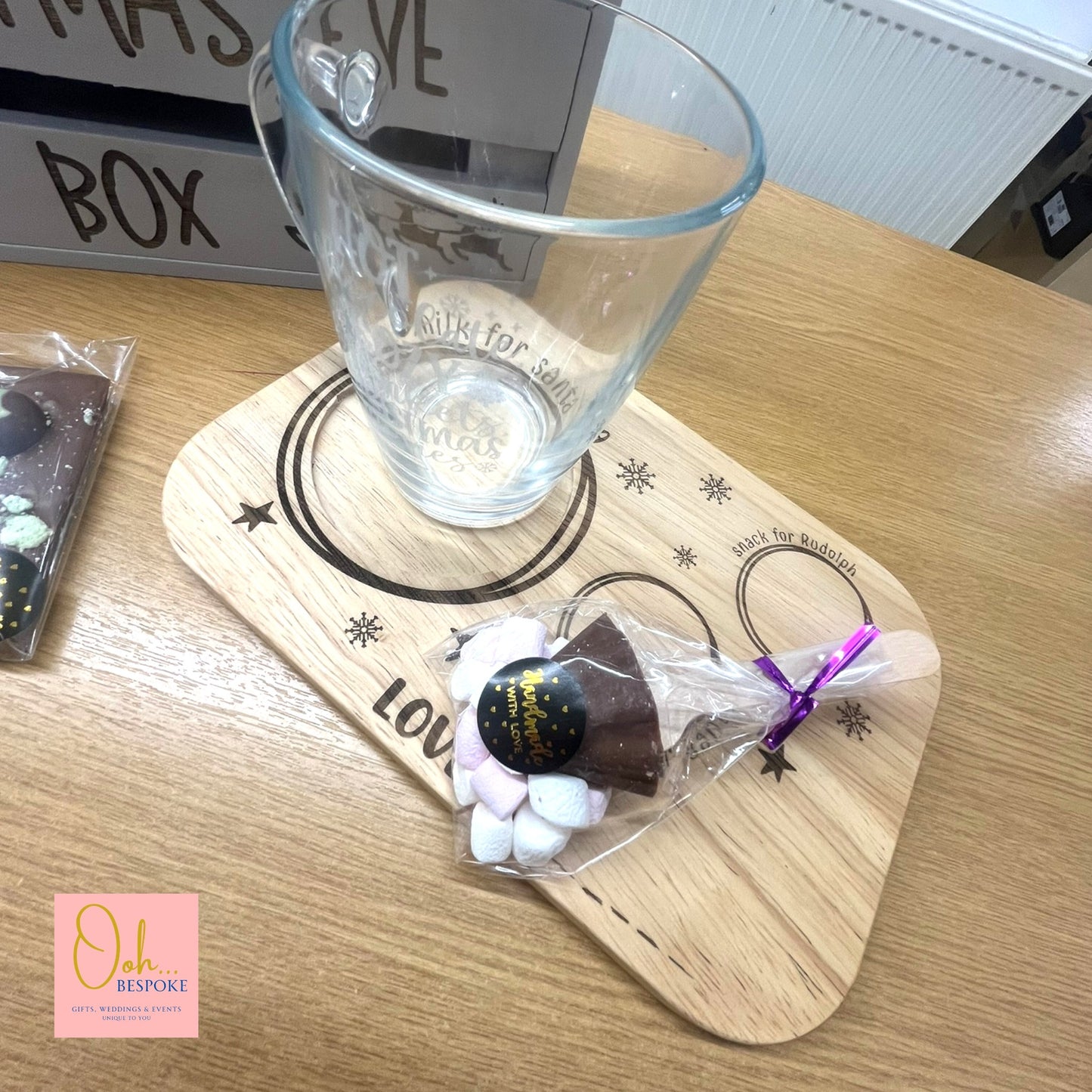 Personalised Wooden Christmas Eve Box