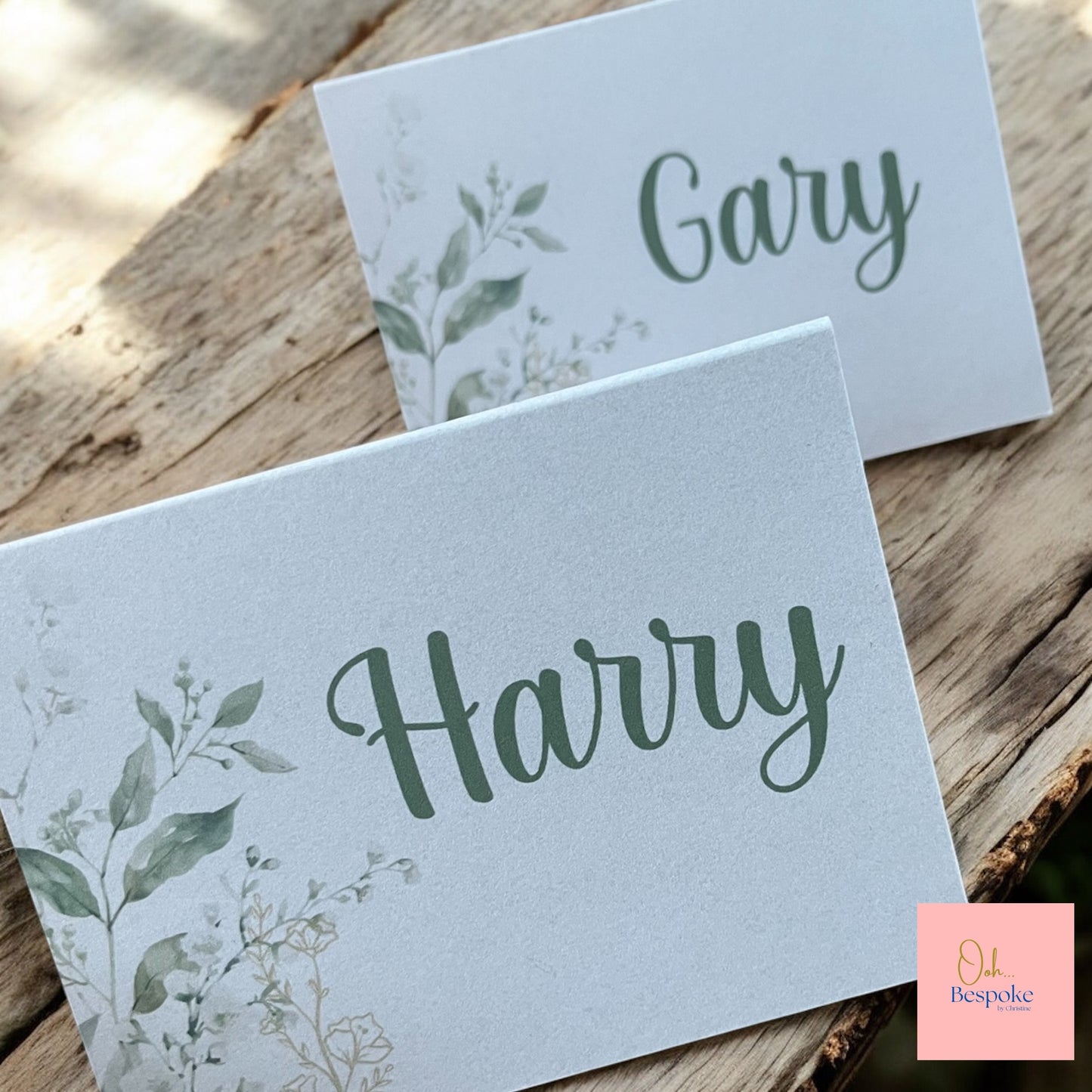 Tent-Fold Place Cards