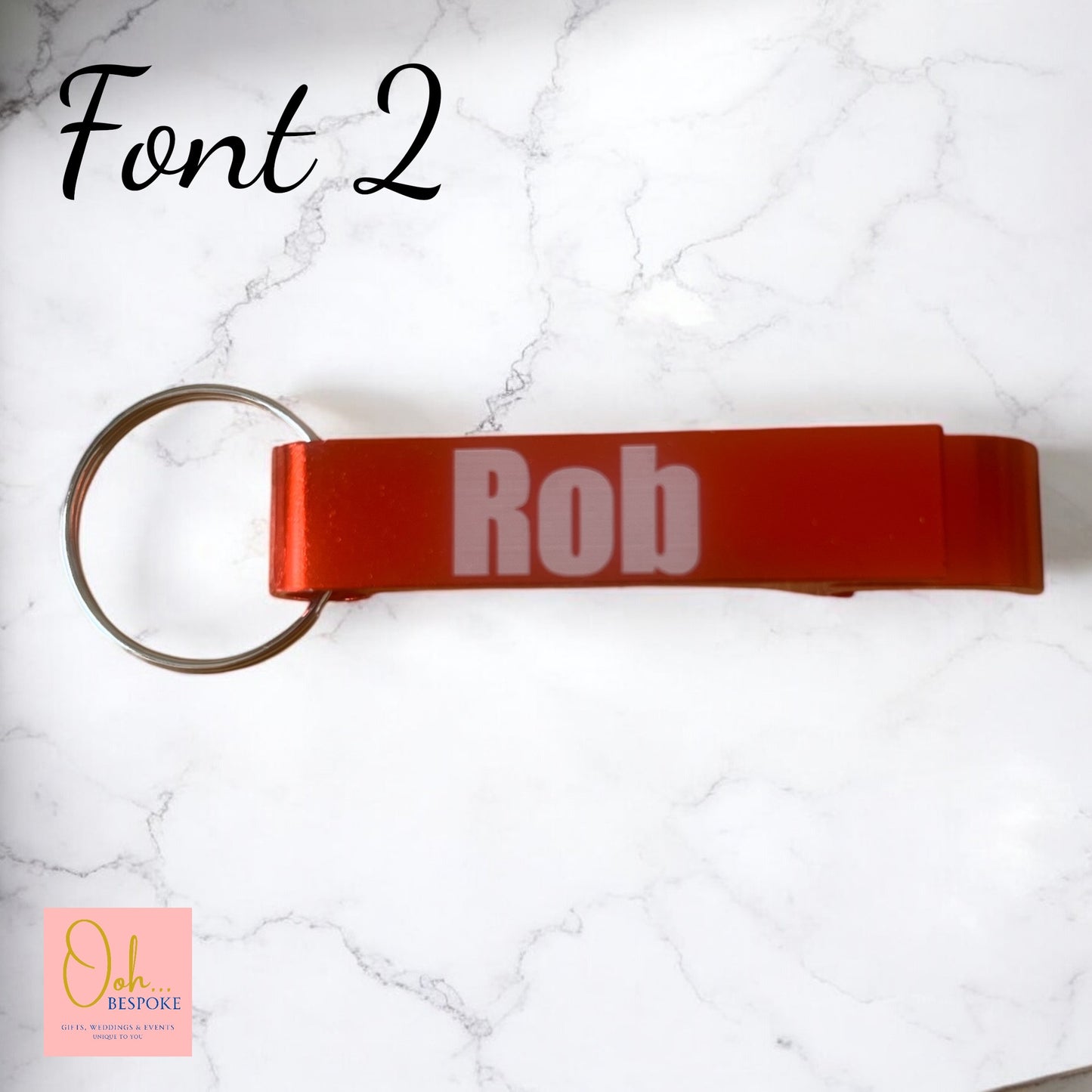 Personalised Key Ring Bottle Openers