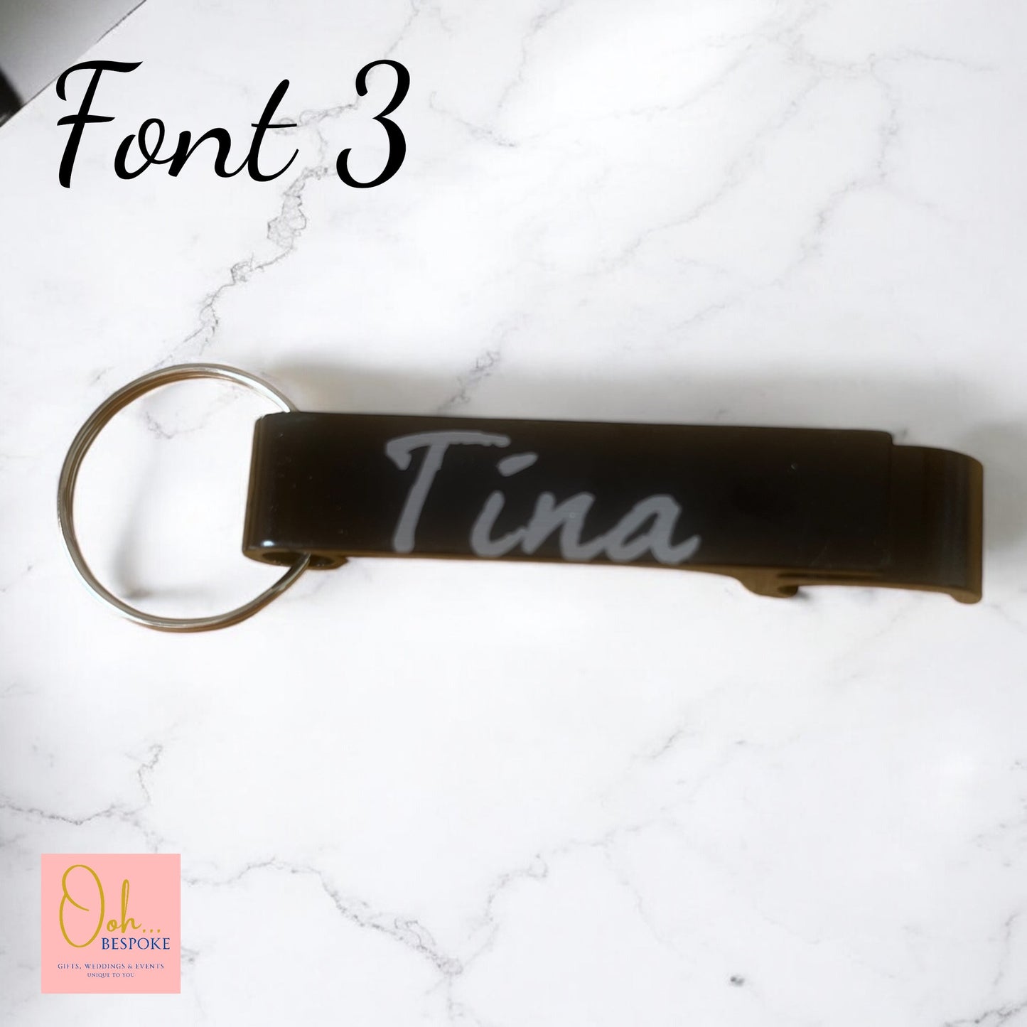 Personalised Key Ring Bottle Openers