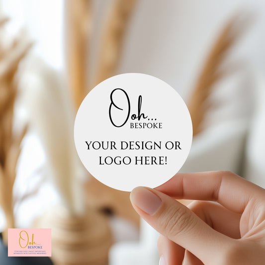 Custom Branding Stickers – A4 Sheets (35 per Sheet)