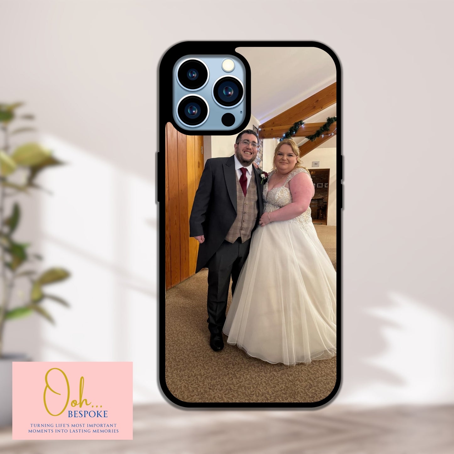Personalised Photo Phone Case – Custom Metal Print Design