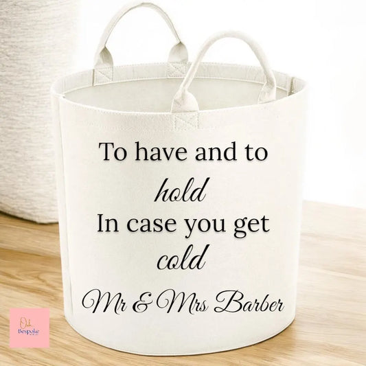 Wedding Blanket Trug