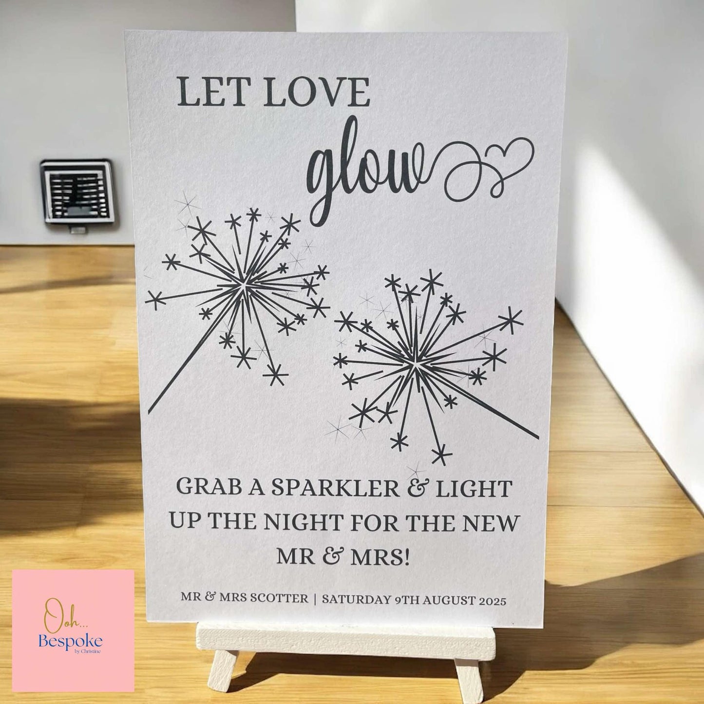 Printed Wedding Signage