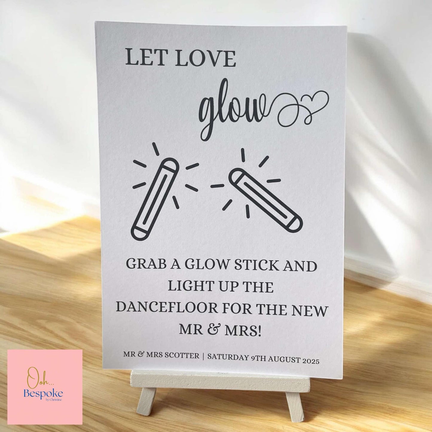 Printed Wedding Signage