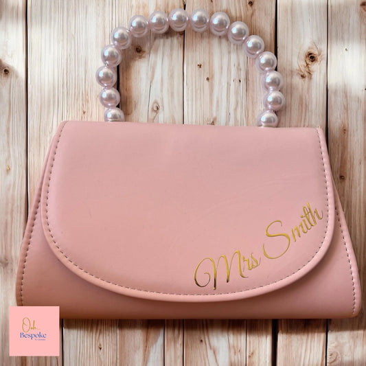 Personalised Bridal Magnetic Clutch/Shoulder Bag
