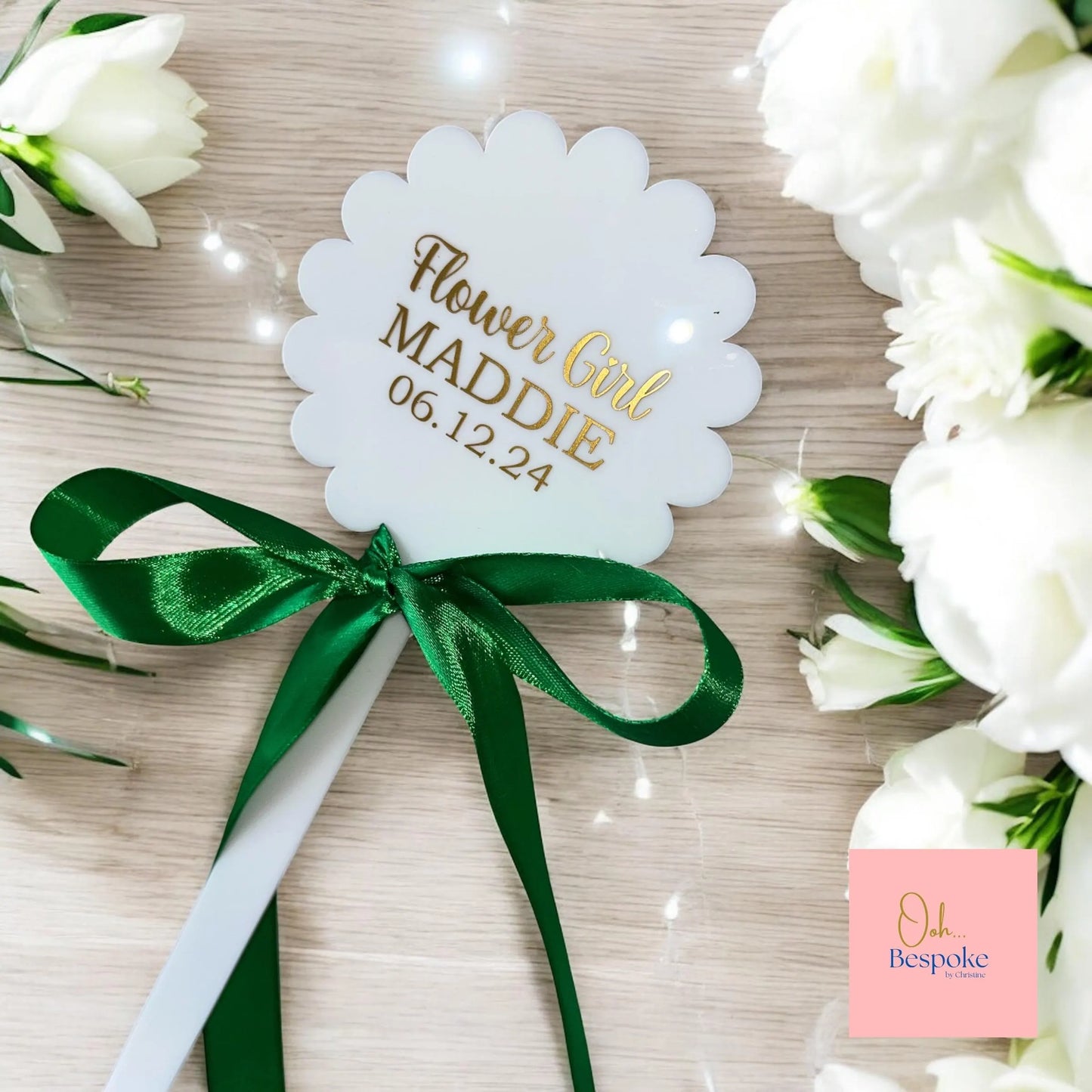 Personalised Flower Girl Wand