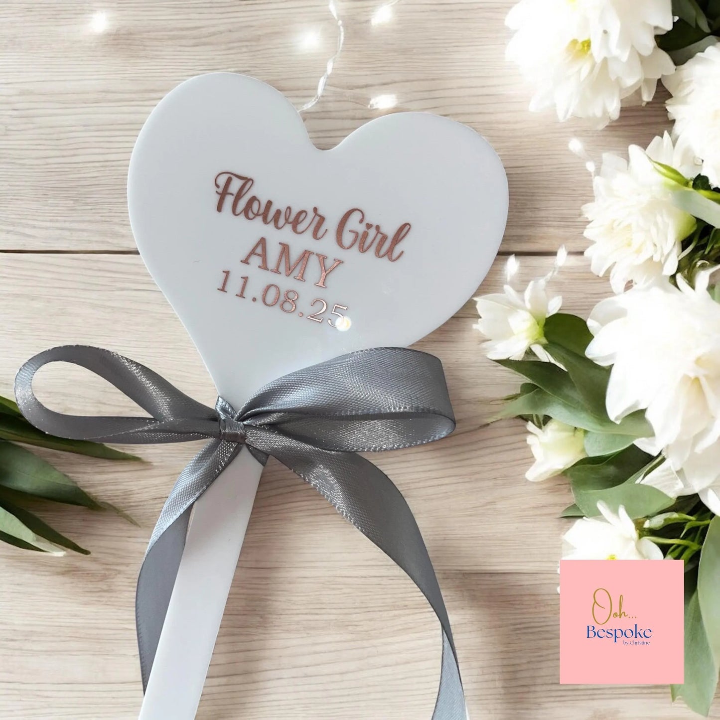 Personalised Flower Girl Wand