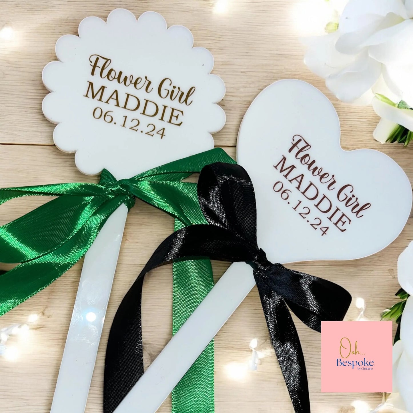 Personalised Flower Girl Wand